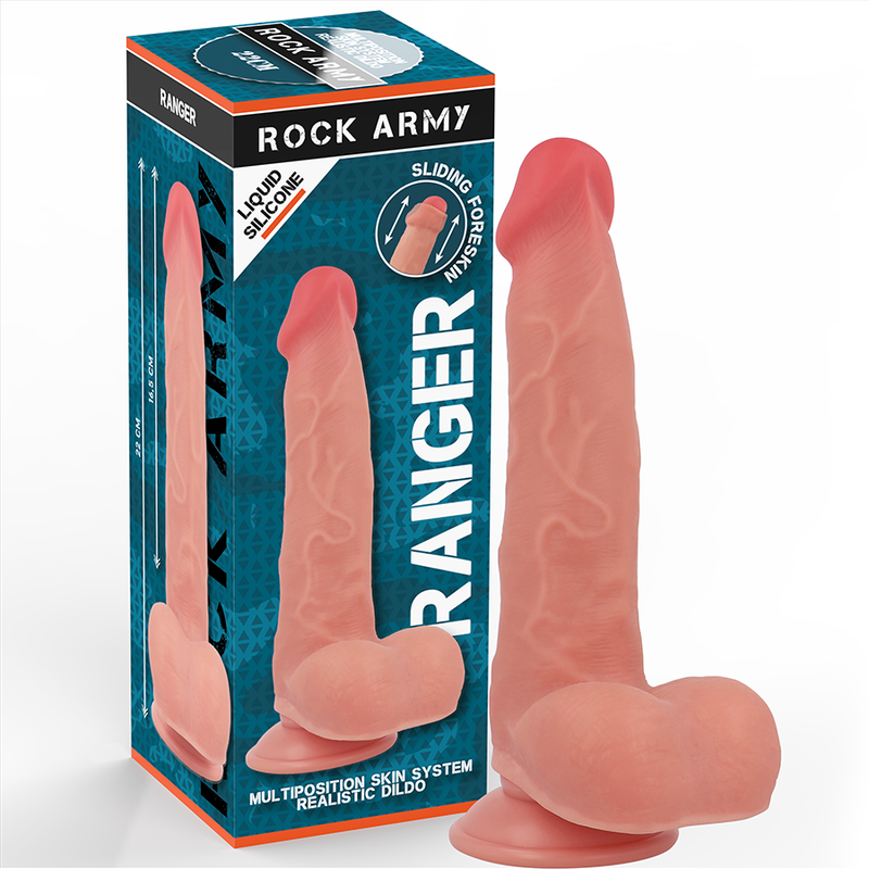 ROCKARMY RANGER EN SILICONE LIQUIDE 22 CM O 36 CM
