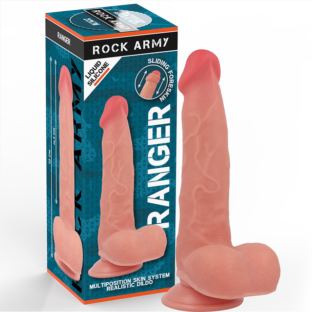 ROCKARMY RANGER EN SILICONE LIQUIDE 22 CM O 36 CM
