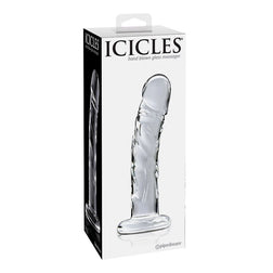 Gode réaliste en verre — Icicles N.62