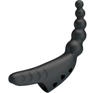 PRETTY LOVE JORDIN FINGER VIBRATOR 10 VIBRATIONS NOIR