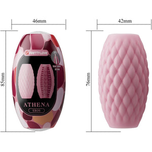 PRETTY LOVE MASTURBATEUR POUR HOMME EN SILICONE ATHENA EROS ROSE
