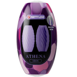 PRETTY LOVE MASTURBATEUR POUR HOMME EN SILICONE ATHENA EROS VIOLET