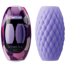 Œuf masturbateur pRETTY LOVE MASTURBATEUR POUR HOMME EN SILICONE ATHENA EROS VIOLET