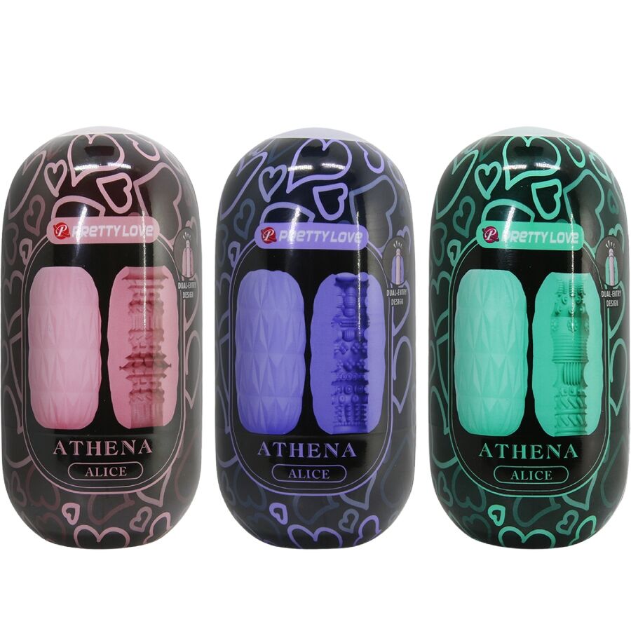 PRETTY LOVE ATHENA ALICE PACK 15 MASTURBATEURS MASCULINS DIVERS