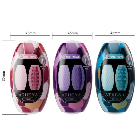 Oeufs masturbateurs Athena - accessoires inclus visibles