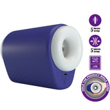 PRETTY LOVE MASTURBATEUR POUR HOMME DJ LADY AVEC VIBRATION 5 REGLAGES VIOLET