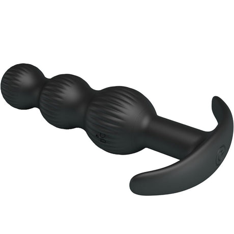 PRETTY LOVE VIBRATEUR ANAL SIDNEY 10 VIBRATIONS NOIR