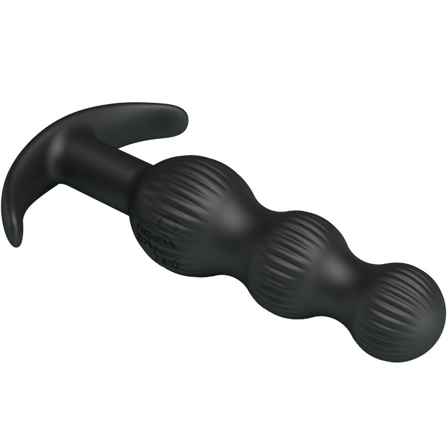 PRETTY LOVE VIBRATEUR ANAL SIDNEY 10 VIBRATIONS NOIR