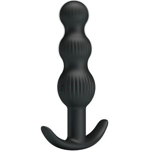 PRETTY LOVE VIBRATEUR ANAL SIDNEY 10 VIBRATIONS NOIR