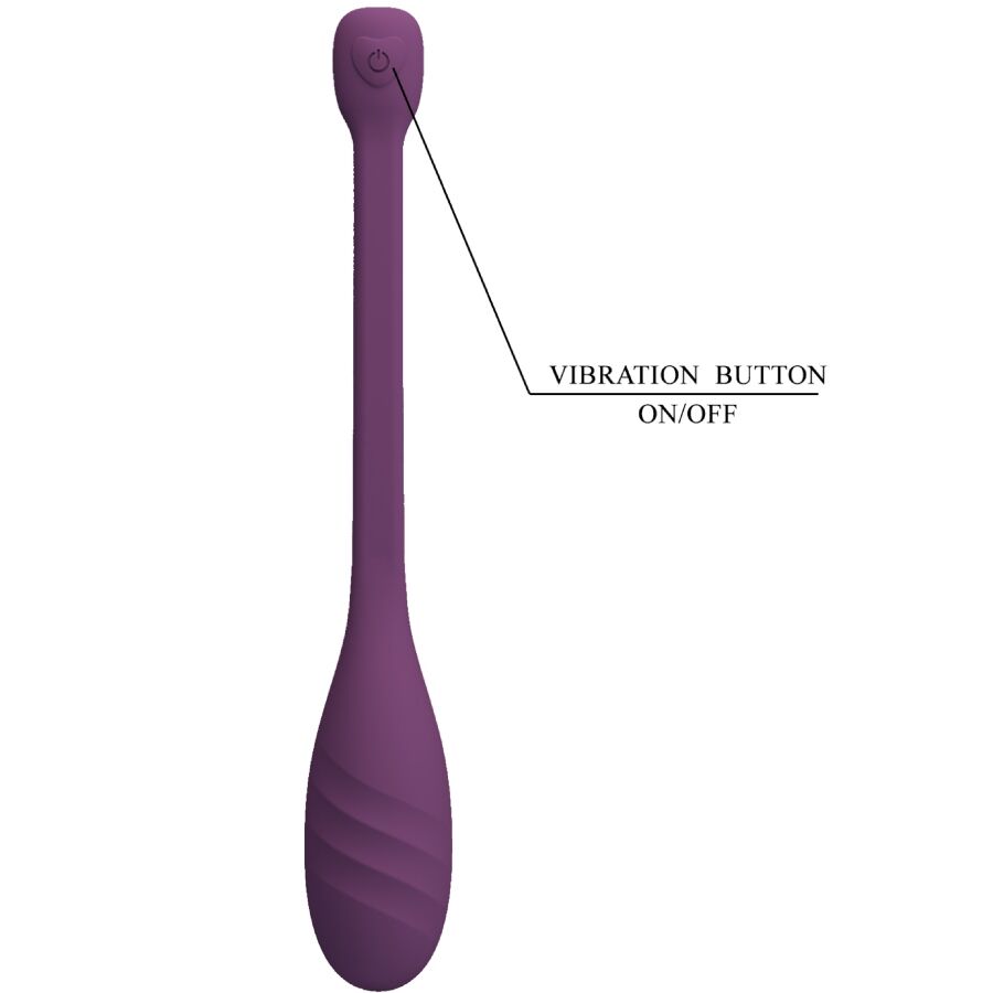PRETTY LOVE VIBRATEUR CONTROLE PAR APPLICATION LEVIATHAN VIOLET
