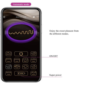 PRETTY LOVE VIBRATEUR CONTROLE PAR APPLICATION LEVIATHAN VIOLET