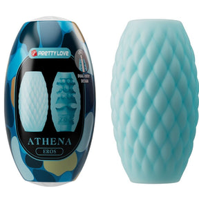 PRETTY LOVE MASTURBATEUR POUR HOMME EN SILICONE ATHENA EROS BLEU CIEL