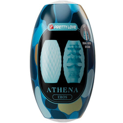 PRETTY LOVE MASTURBATEUR POUR HOMME EN TPR ATHENA EROS BLEU CIEL