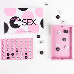 Vue de dessus du jeu de position coquin et des jetons noirs et blancs