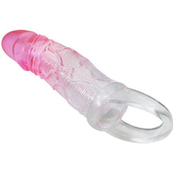 PRETTY LOVE ODES REALISTISCHE 2-CM-PENISVERLÄNGERUNGSHÜLLE ROSA