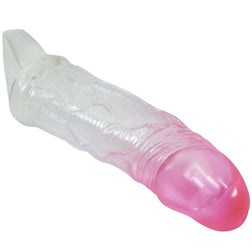 PRETTY LOVE ODES REALISTISCHE 2-CM-PENISVERLÄNGERUNGSHÜLLE ROSA