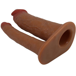PRETTY LOVE MANCHON DOUBLE PENIS YAIRON AVEC EXTENSION DE 4 CM MULATRE