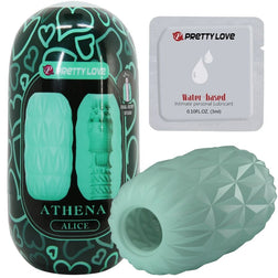 Œuf masturbateur pPRETTY LOVE MASTURBATEUR POUR HOMME ATHENA ALICE TURQUOISE