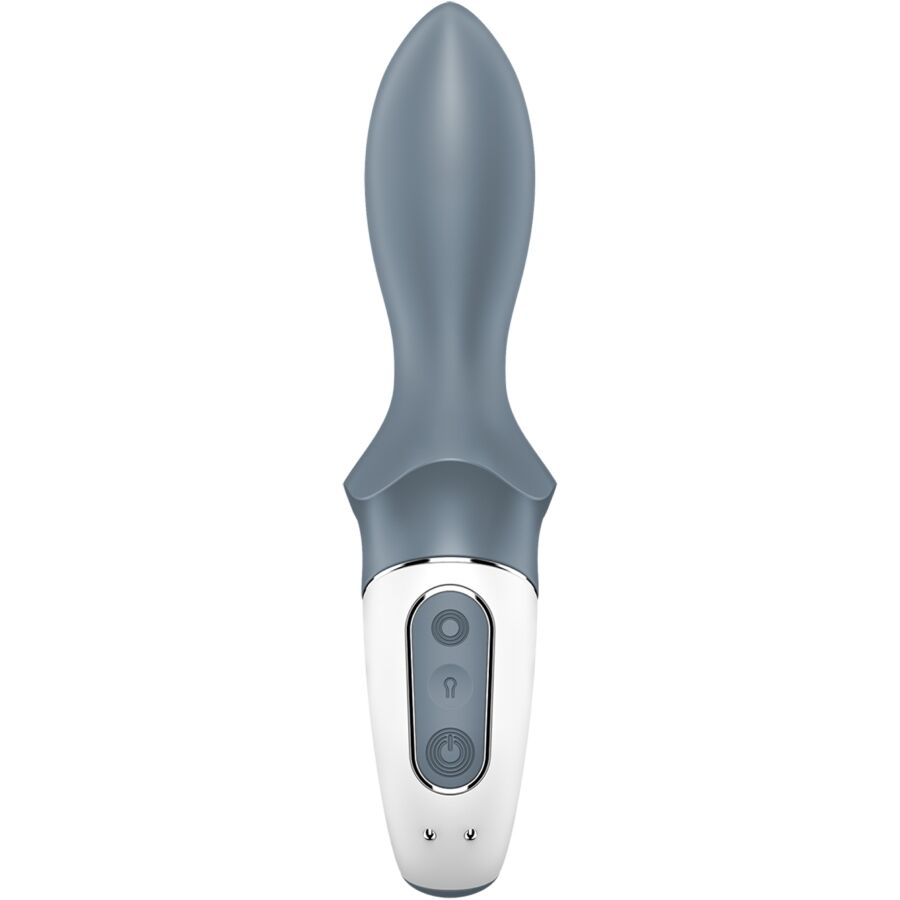 SATISFYER AIR PUMP BOOTY 1 VIBRATEUR GONFLABLE ANAL GRIS