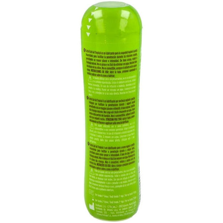Lubrifiant aromatisé tropical 75 ml — vue de profil