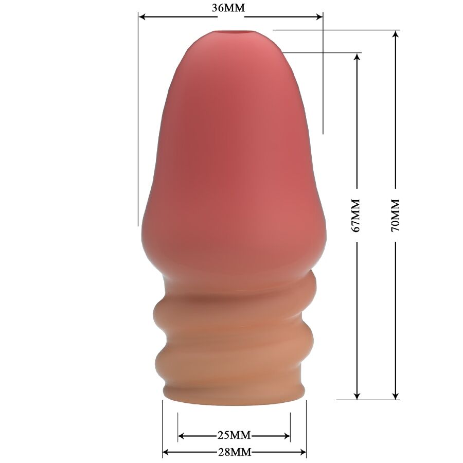 PRETTY LOVE JEREMY PENIS PLUS EPAIS ROSE