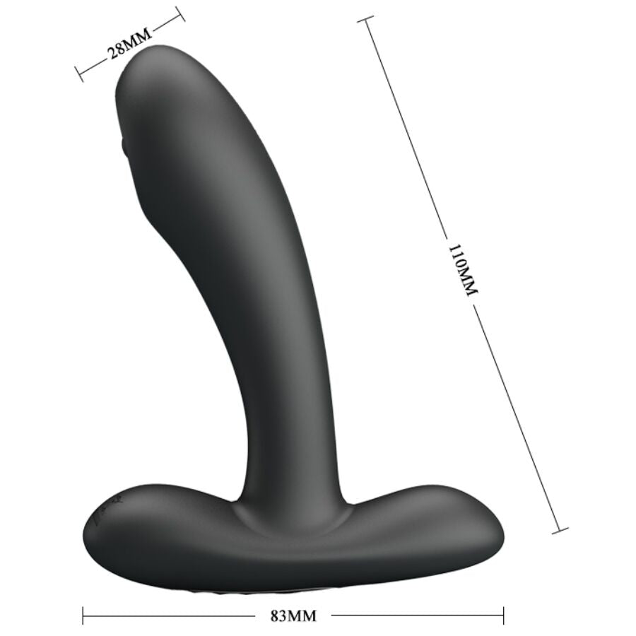 PRETTY LOVE MASSEUR VIBRANT ANAL ET VAGINAL REMINGTON NOIR