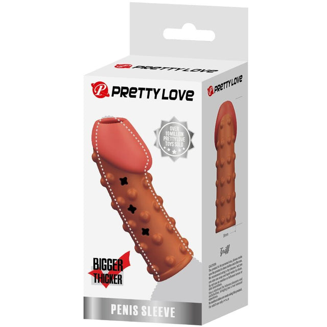 PRETTY LOVE MANCHON DE PENIS SERRE ET VOLUMISANT NATUREL