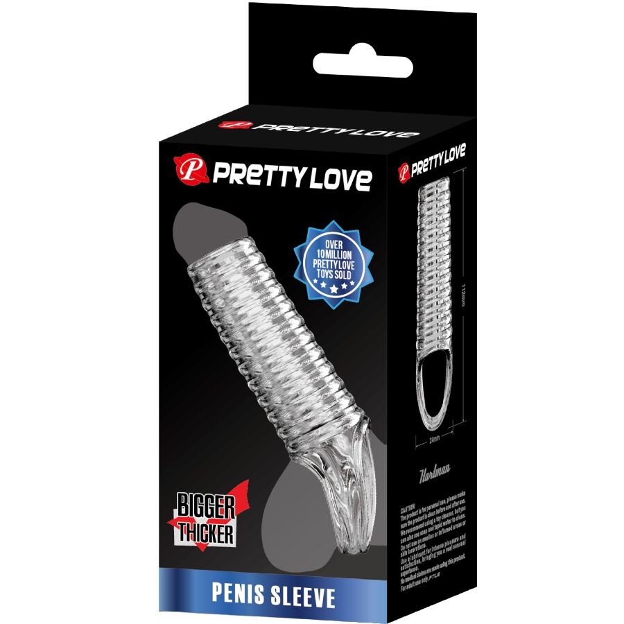 PRETTY LOVE GAINE PENIS HARTMAN TRANSPARENTE