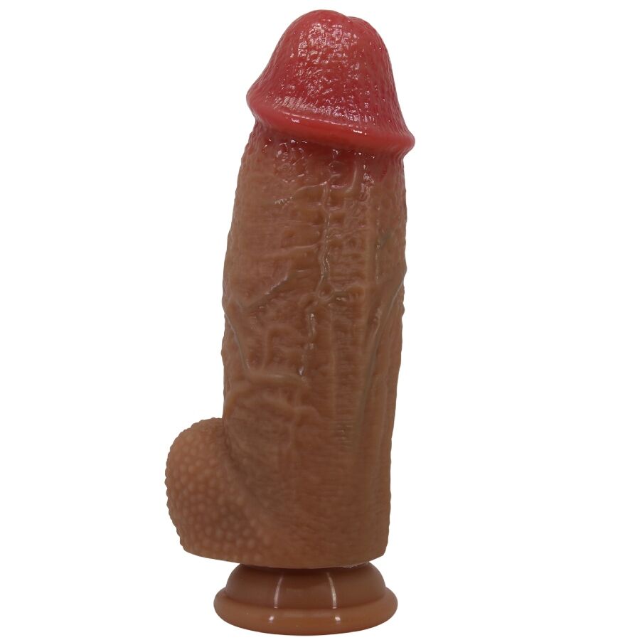 Gode ultra-réaliste double densité 22 cm — gros plan