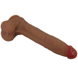 Gode réaliste double densité 28 cm — en situation