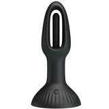 Plug vibrant à double branche 7 modes noir — Hubert · Pretty Love · Plugs Vibrants