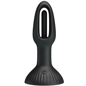 Plug vibrant à double branche 7 modes noir — Hubert · Pretty Love · Plugs Vibrants