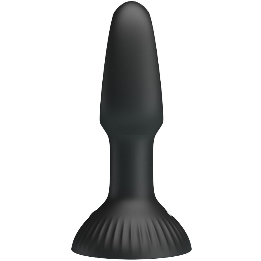 Plug vibrant à double branche 7 modes noir — vue détaillée