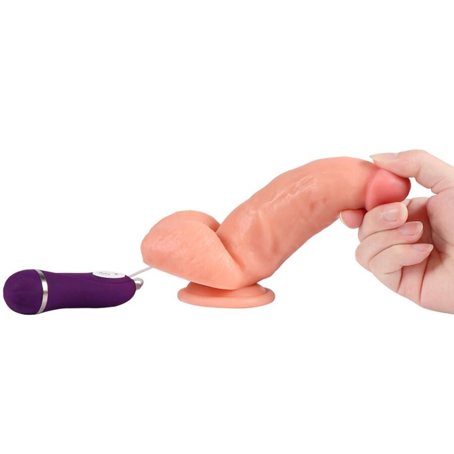 SHEQU SOLDAT VIBRATEUR DILDO AVEC TELECOMMANDE 16 CM