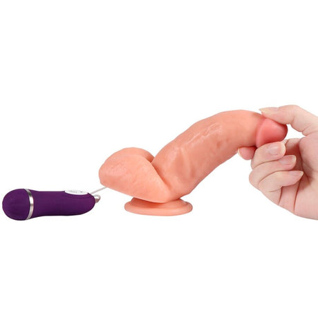 SHEQU SOLDAT VIBRATEUR DILDO AVEC TELECOMMANDE 16 CM
