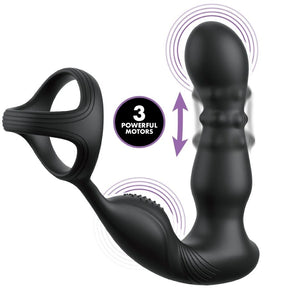 ANAL FANTASY ELITE COLLECTION ANNEAU ANAL VIBRANT ET MASSEUR AVEC TELECOMMANDE