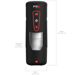 Dimensions du masturbateur automatique chauffant pour homme
