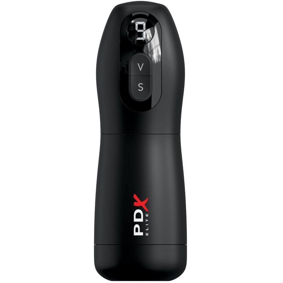 Masturbateur automatique succion + vibration USB-C — gros plan