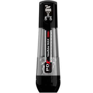PDX ELITE VIEWTUBE MAX VIEW MASTURBATEUR AUTOMATIQUE AVEC ASPIRATION TRANSPARENTE