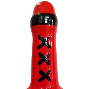 Préservatif fantaisie peint main — Amsterdam Rouge · Condomerie · PRÉSERVATIFS