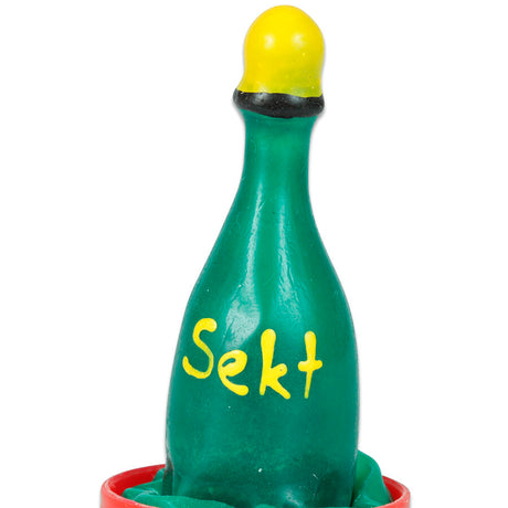 Préservatif fantaisie peint main — Champagne · Condomerie · PRÉSERVATIFS