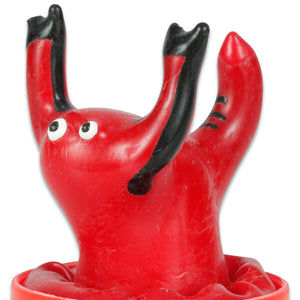 Préservatif fantaisie peint main — Rouge Scorpion · Condomerie · PRÉSERVATIFS