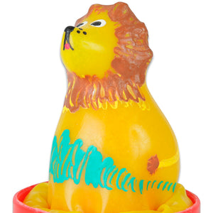 Préservatif fantaisie peint main — Lion Assis · Condomerie · PRÉSERVATIFS