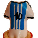 Préservatif fantaisie peint main — Chemise Messi N°10 · Condomerie · PRÉSERVATIFS