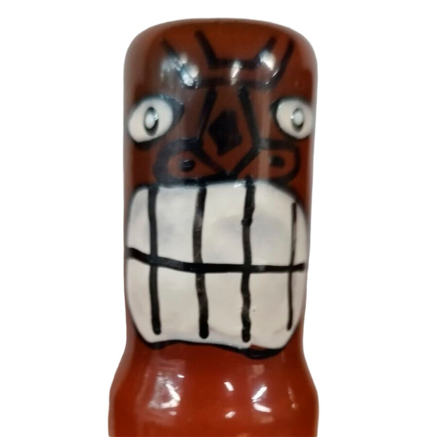 Préservatif fantaisie peint main — Tiki Totem-Friki-02 · Condomerie · PRÉSERVATIFS