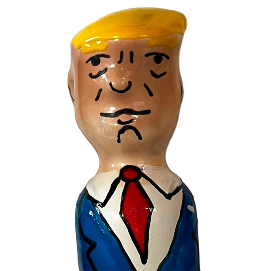Préservatif fantaisie peint main — Grumpy Trump · Condomerie · PRÉSERVATIFS