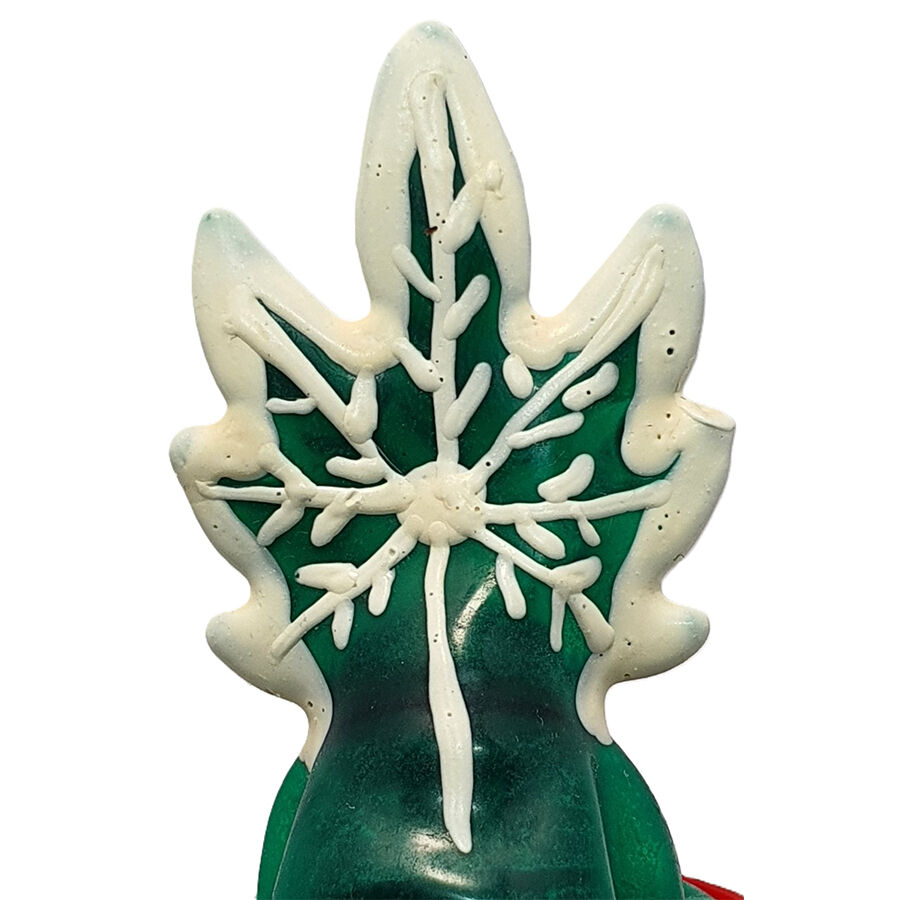 Préservatif fantaisie peint main — Cannabis Modèle 2 · Condomerie · PRÉSERVATIFS