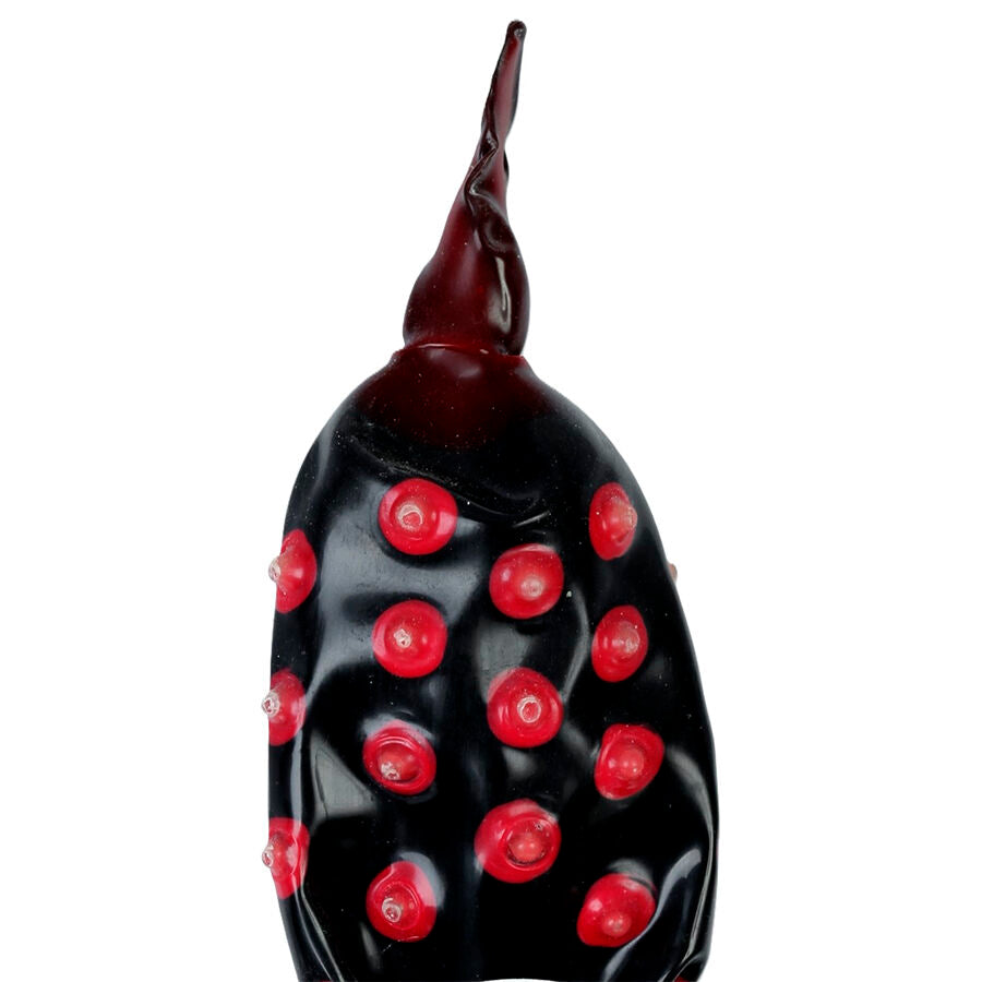 Préservatif fantaisie XL peint main — Noir Fakir XL · Condomerie · PRÉSERVATIFS