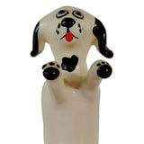 Préservatif fantaisie XL peint main — Happy White Dog XL · Condomerie · PRÉSERVATIFS