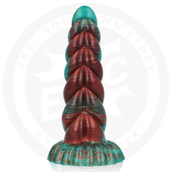 Gode fantasy en silicone médical pour dilatation progressive